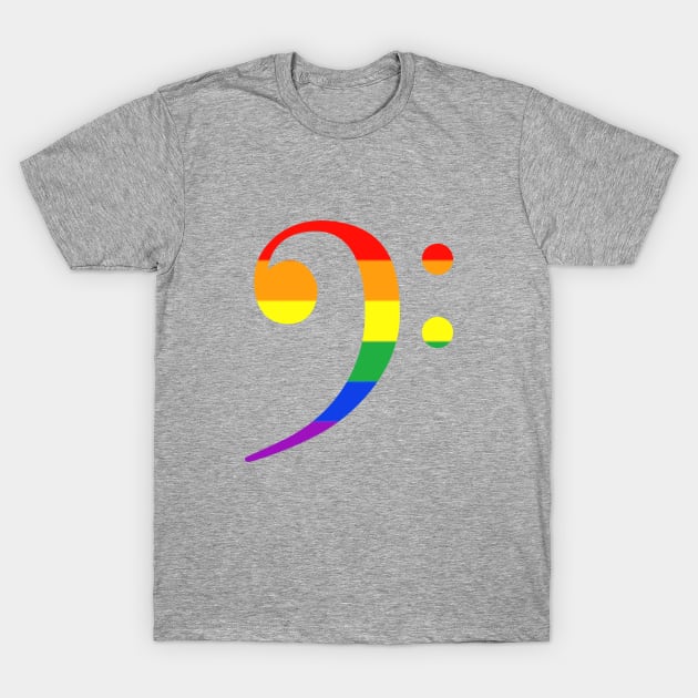 Rainbow Bass T-Shirt by Brådø